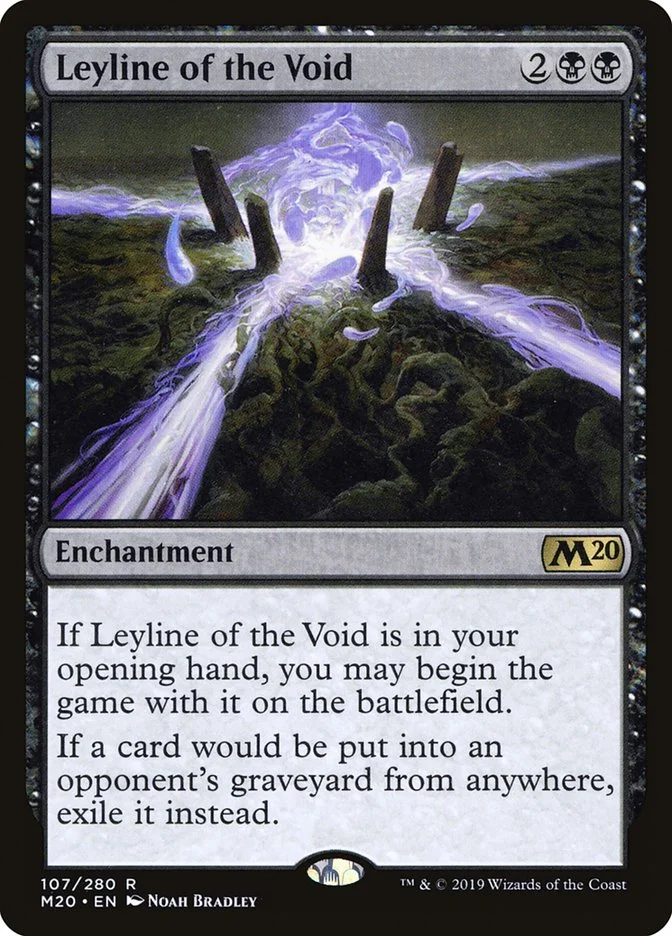 Leyline of the Void 「M20/107」「EN」
