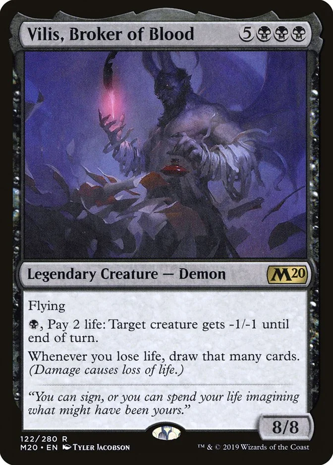 Vilis, Broker of Blood 「M20/122」「EN」