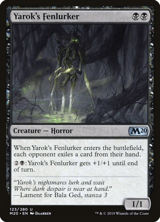 Yarok's Fenlurker 「M20/123」「EN」