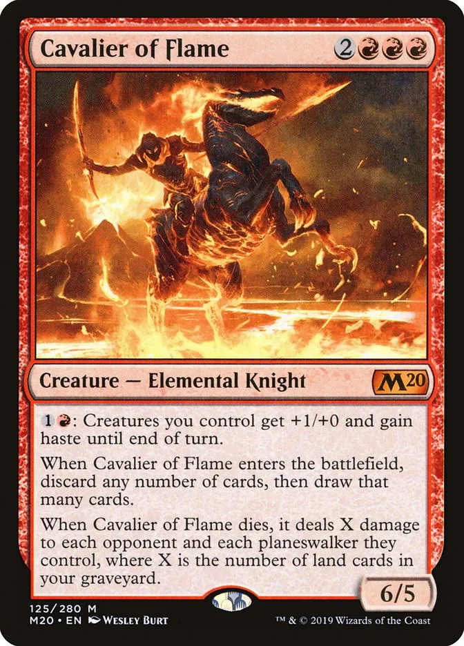 Cavalier of Flame 「M20/125」「EN」