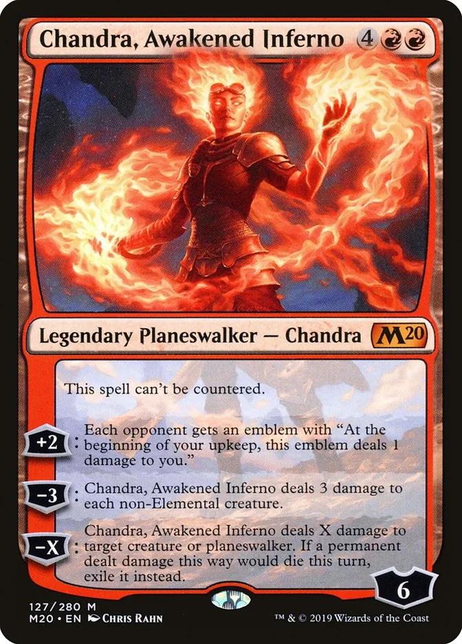 Chandra, Awakened Inferno 「M20/127」「EN」