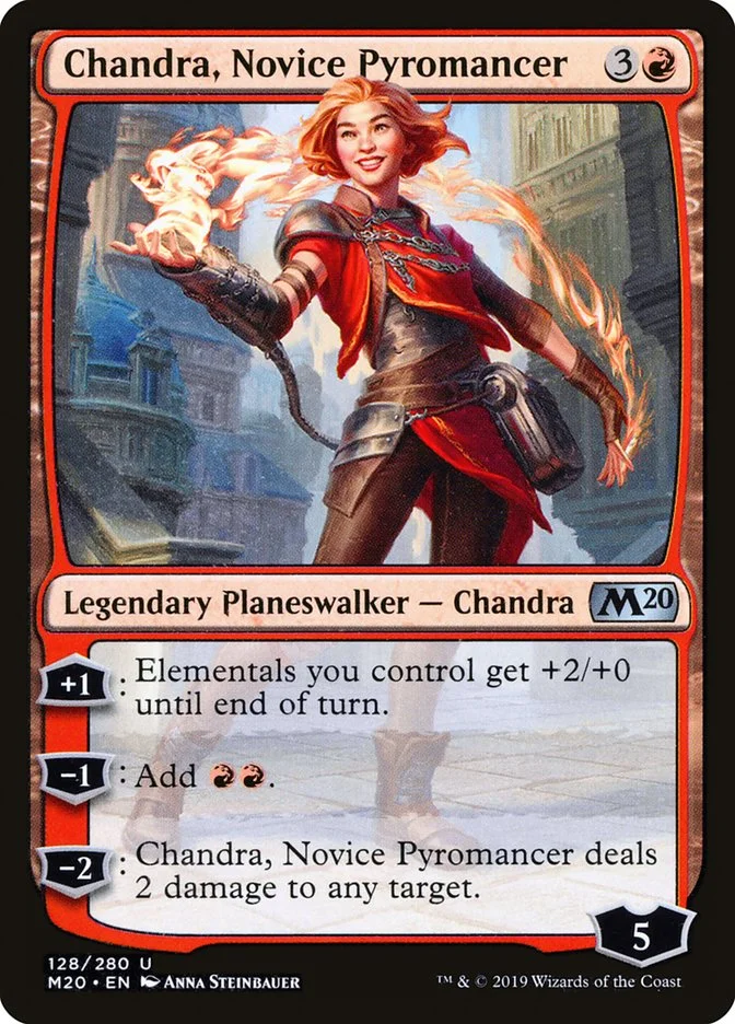 Chandra, Novice Pyromancer 「M20/128」「EN」