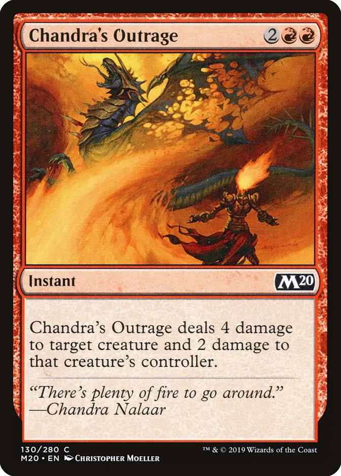 Chandra's Outrage 「M20/130」「EN」
