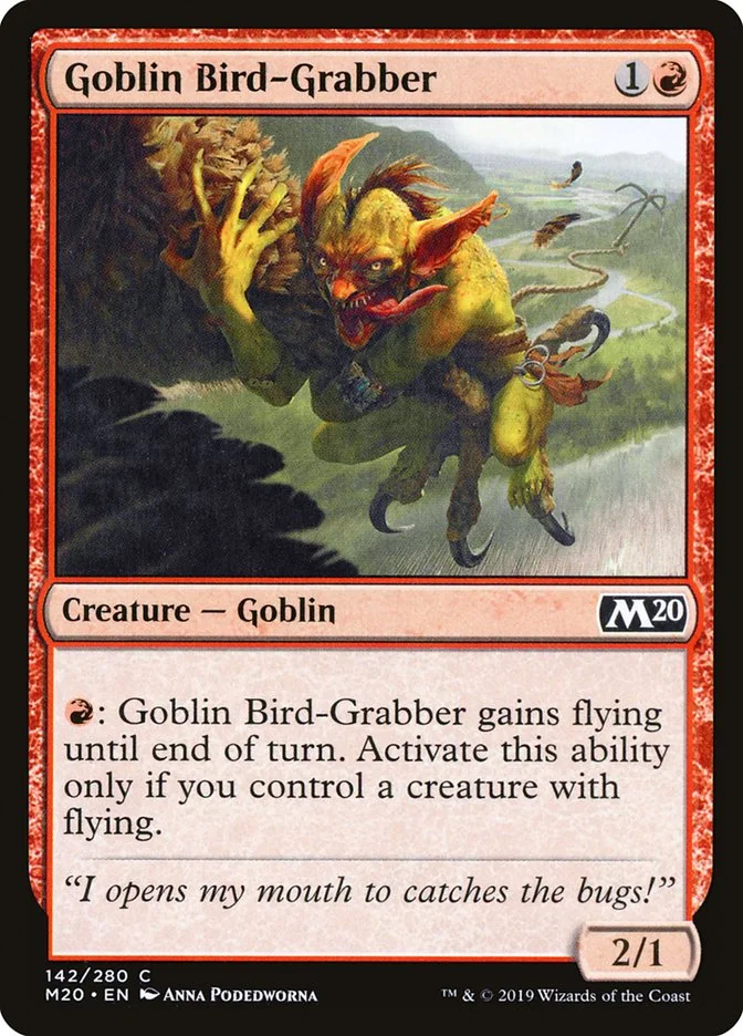 Goblin Bird-Grabber 「M20/142」「EN」