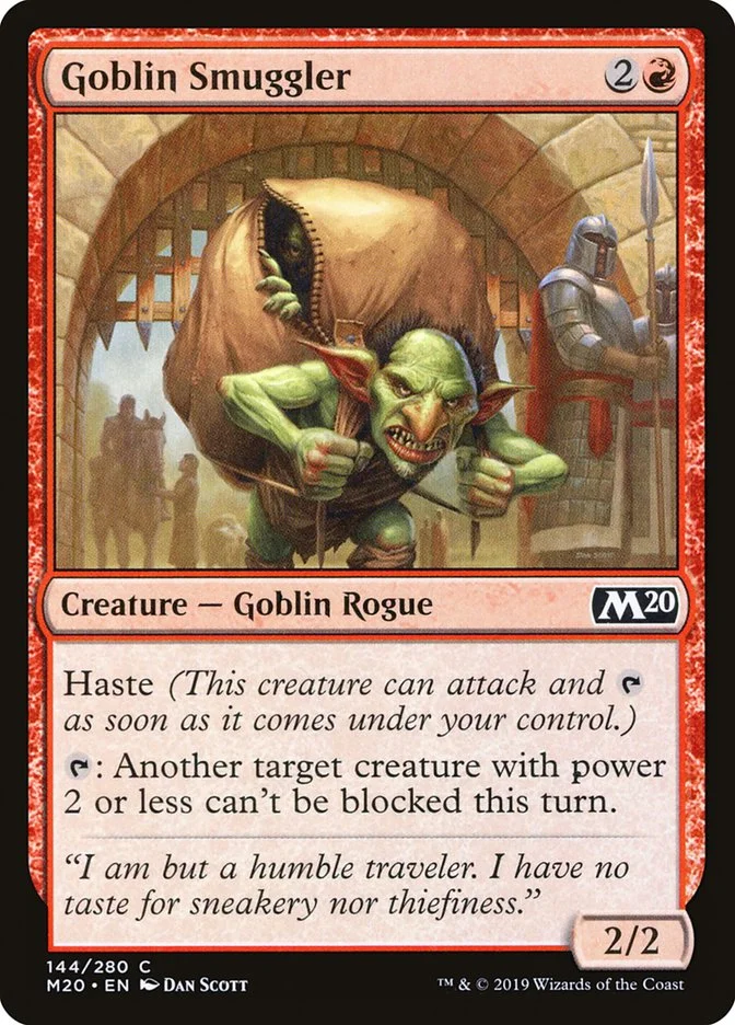 Goblin Smuggler 「M20/144」「EN」