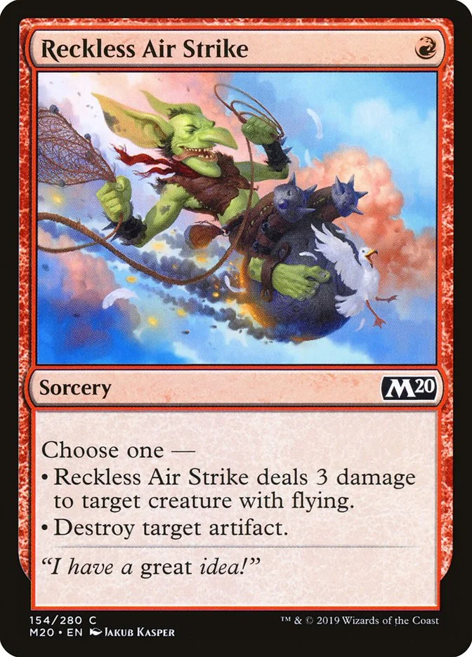 Reckless Air Strike 「M20/154」「EN」