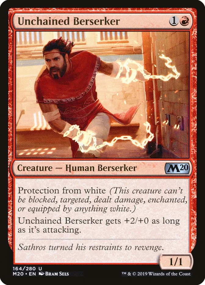 Unchained Berserker 「M20/164」「EN」