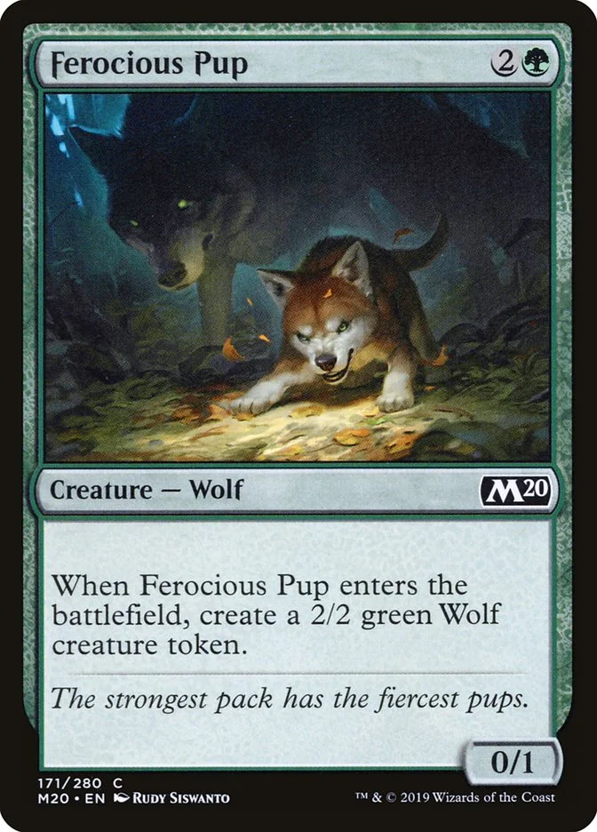 Ferocious Pup 「M20/171」「EN」