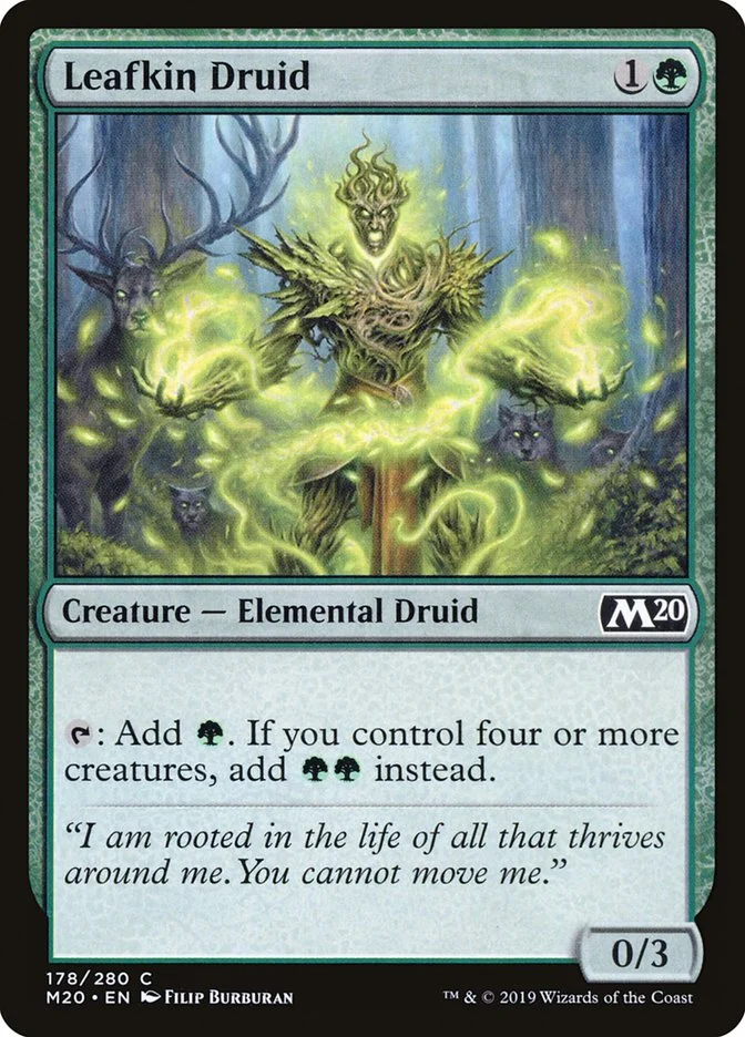 Leafkin Druid 「M20/178」「EN」