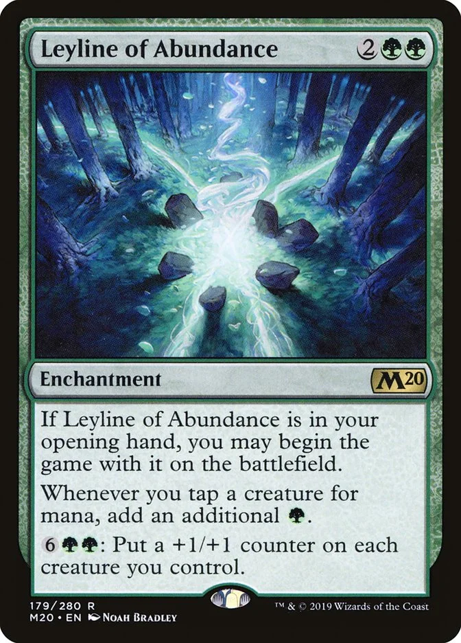 Leyline of Abundance 「M20/179」「EN」