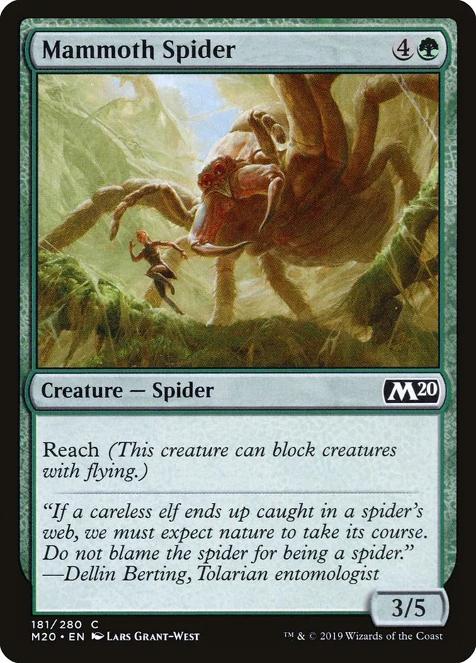 Mammoth Spider 「M20/181」「EN」