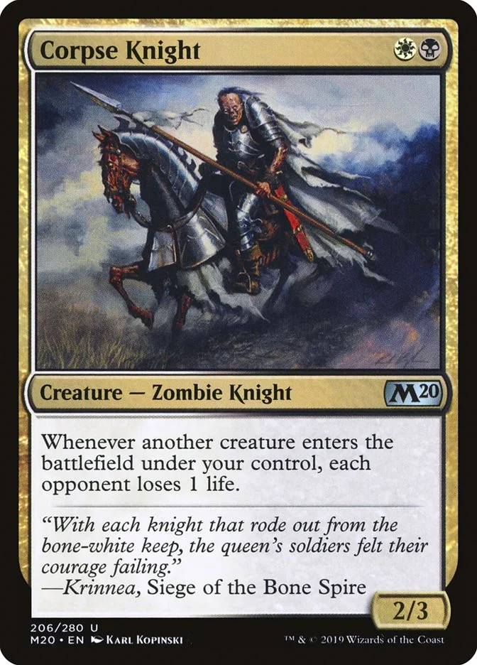 Corpse Knight 「M20/206†」「EN」