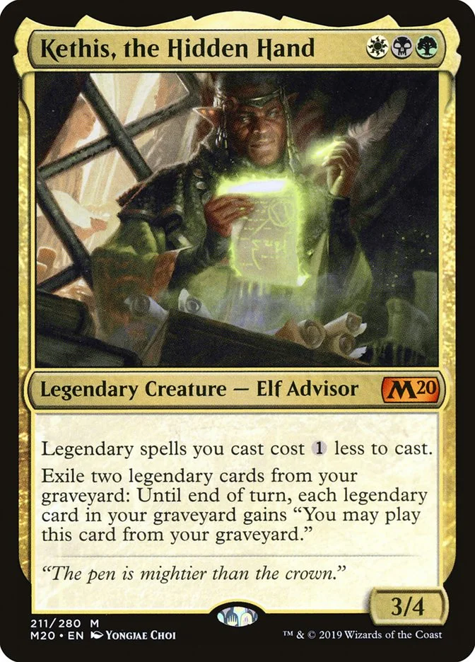 Kethis, the Hidden Hand 「M20/211」「EN」