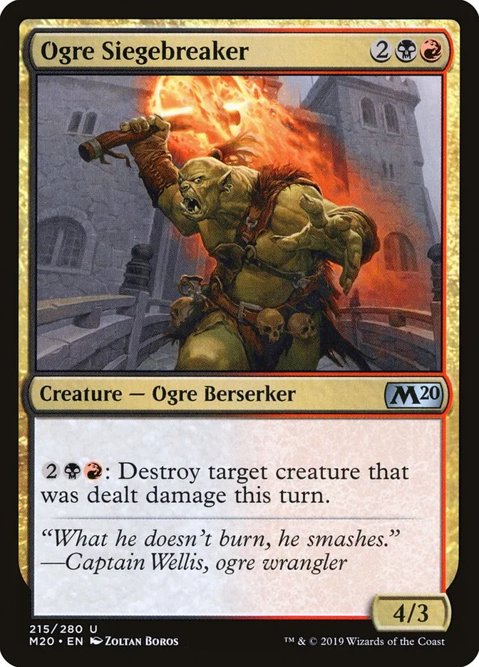 Ogre Siegebreaker 「M20/215」「EN」