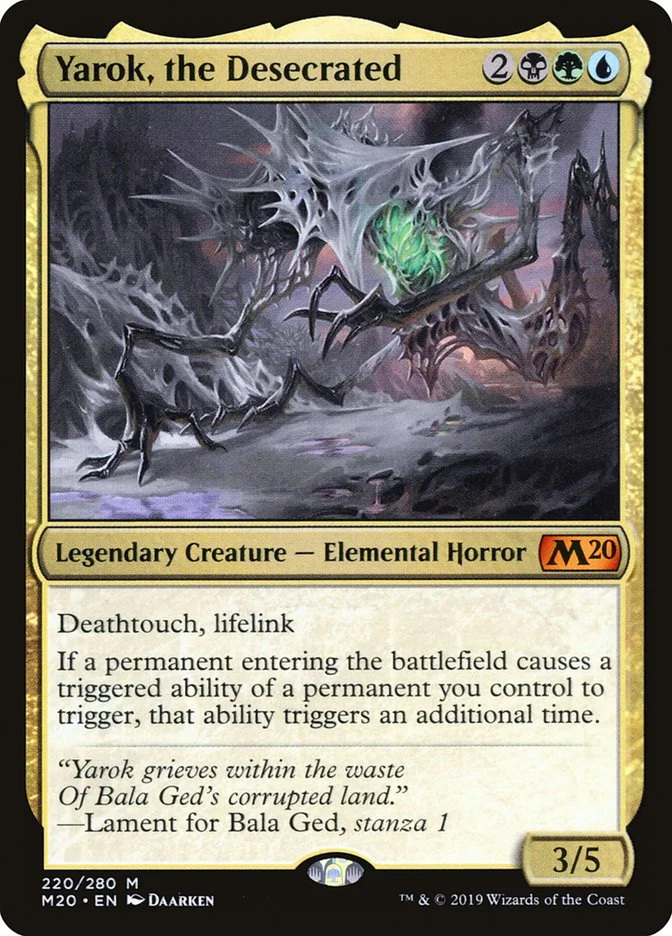 Yarok, the Desecrated 「M20/220」「EN」