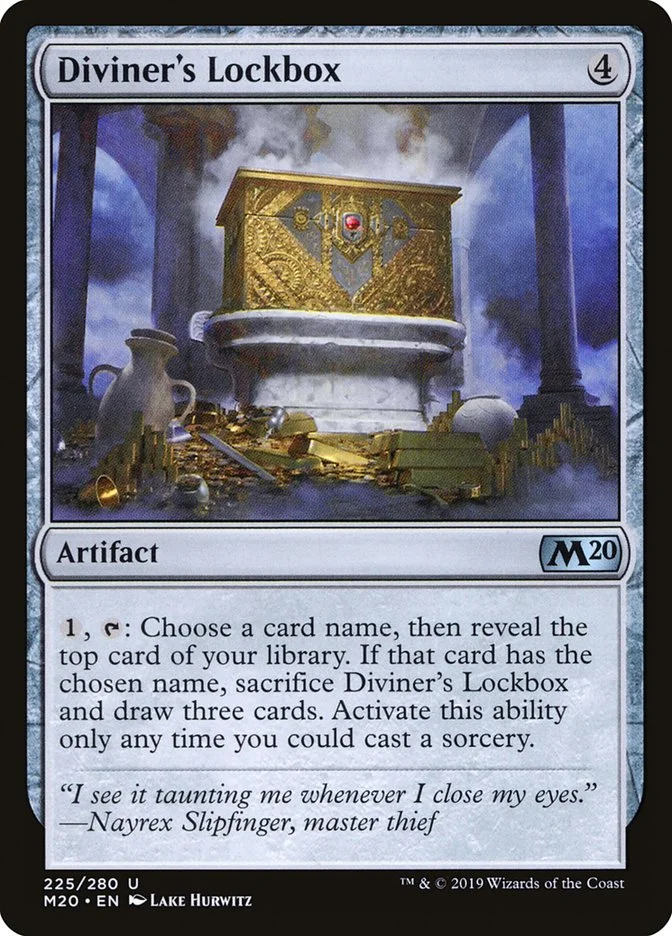 Diviner's Lockbox 「M20/225」「EN」