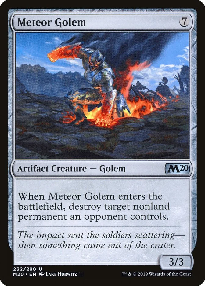 Meteor Golem 「M20/232」「EN」