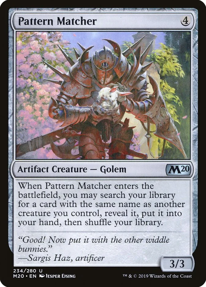 Pattern Matcher 「M20/234」「EN」