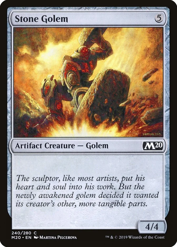 Stone Golem 「M20/240」「EN」
