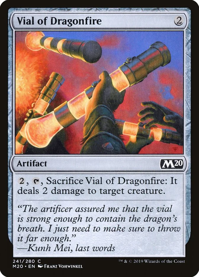 Vial of Dragonfire 「M20/241」「EN」