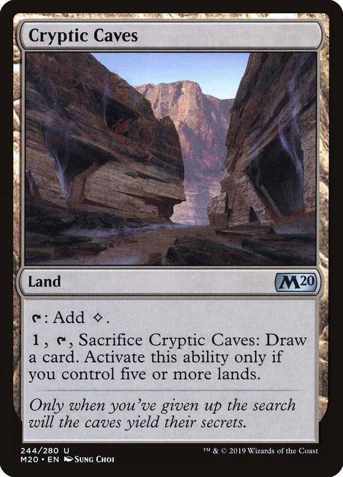 Cryptic Caves 「M20/244」「EN」
