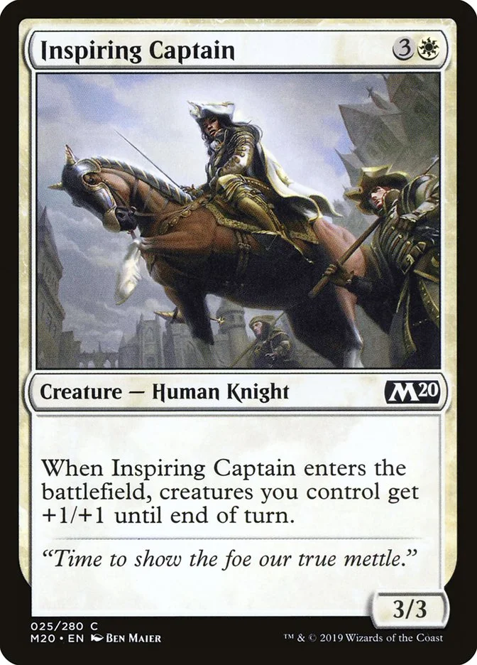 Inspiring Captain 「M20/25」「EN」