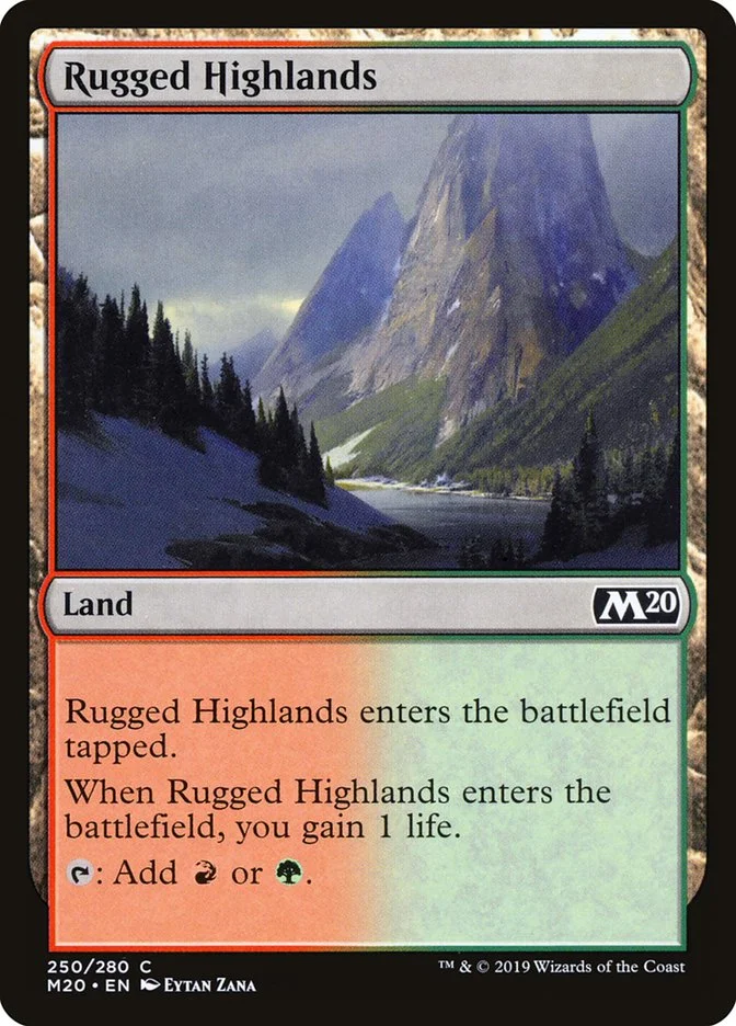 Rugged Highlands 「M20/250」「EN」