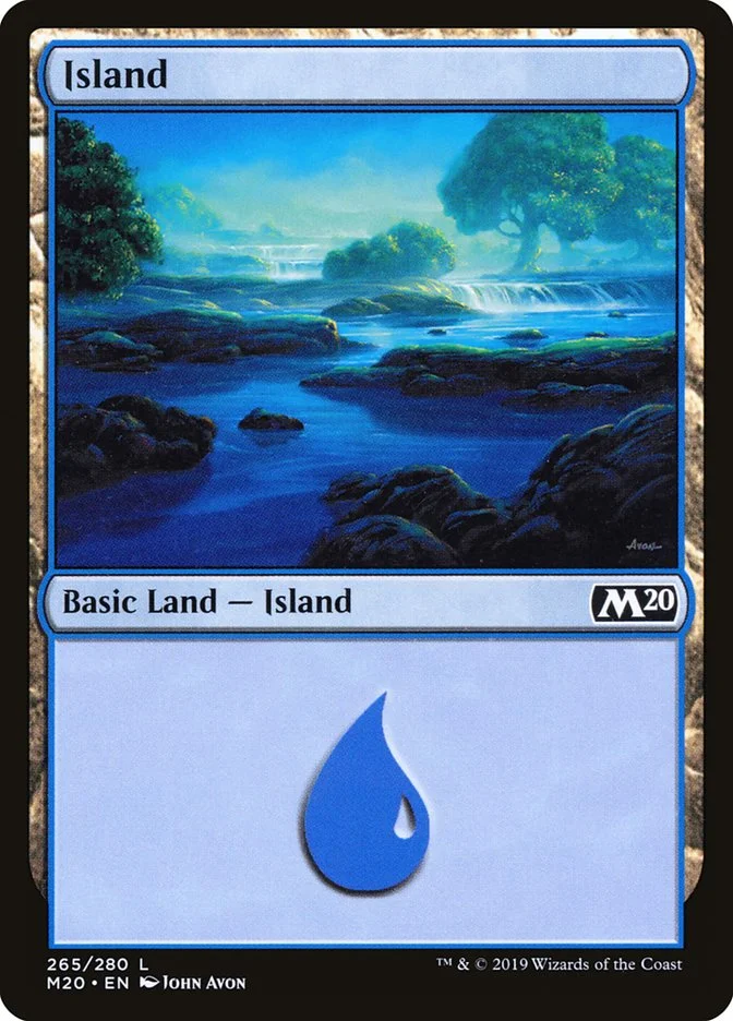 Island 「M20/265」「EN」