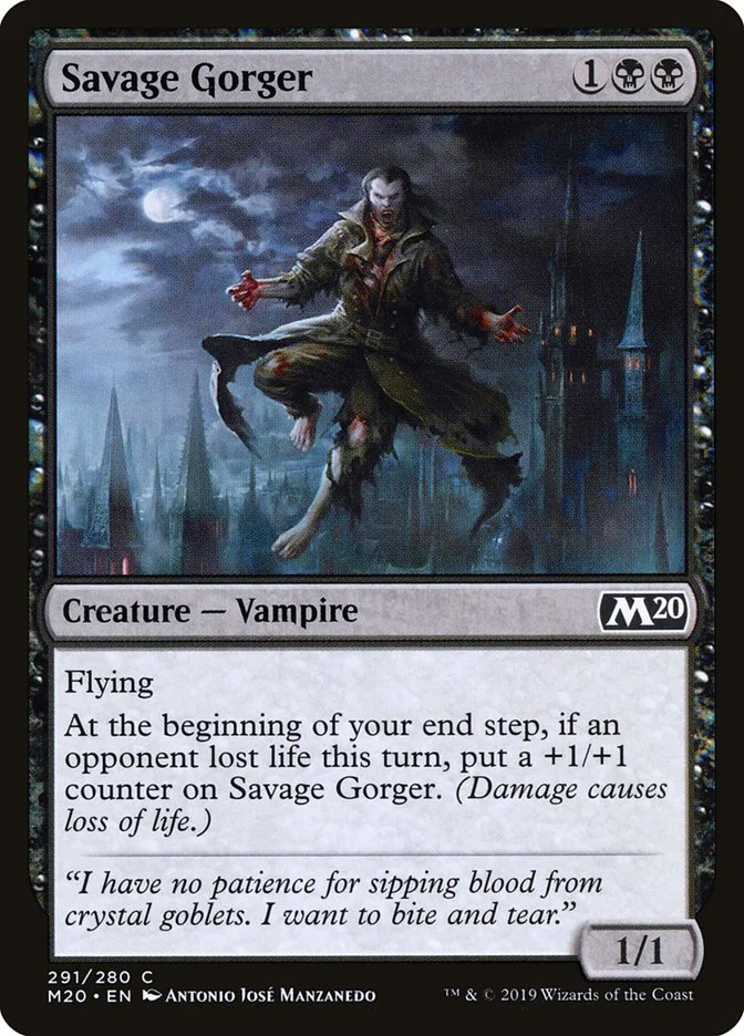 Savage Gorger 「M20/291」「EN」
