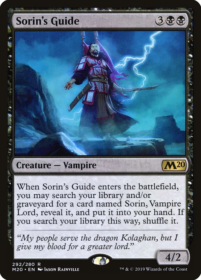 Sorin's Guide 「M20/292」「EN」
