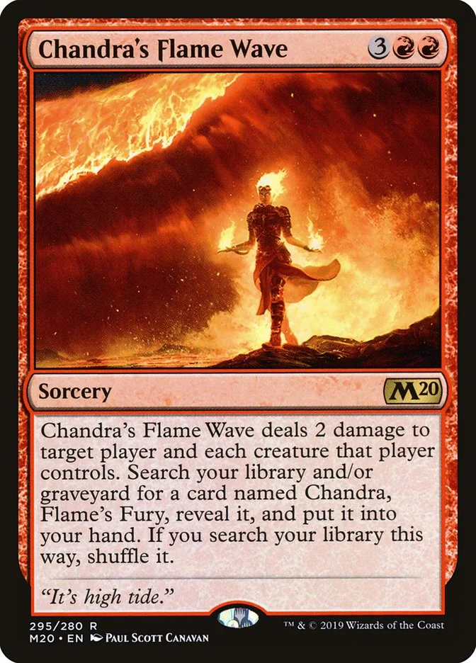Chandra's Flame Wave 「M20/295」「EN」