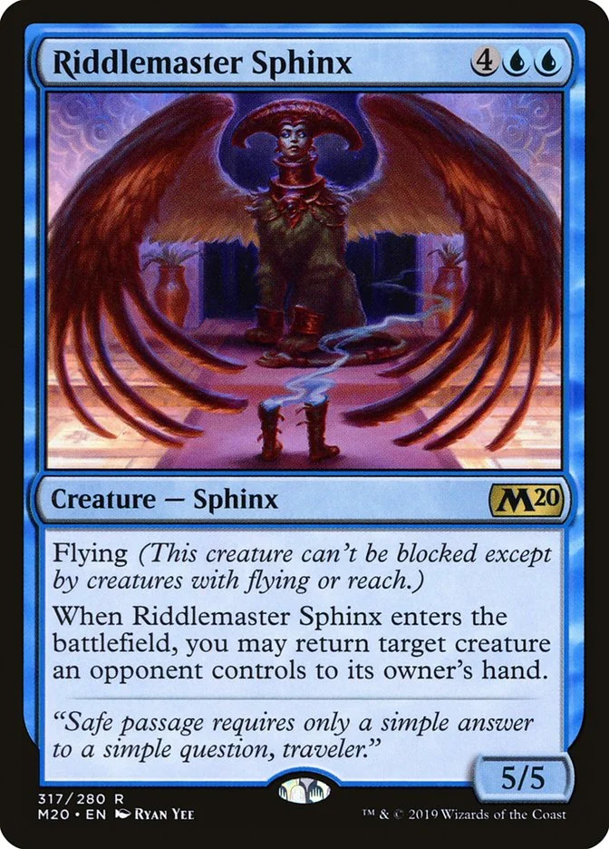 Riddlemaster Sphinx 「M20/317」「EN」