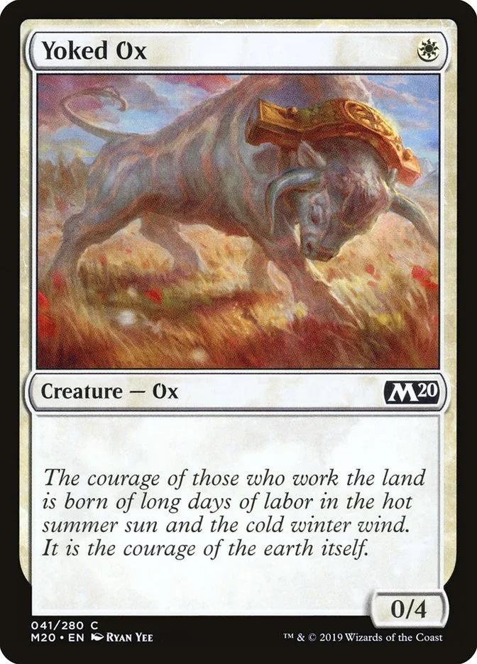 Yoked Ox 「M20/41」「EN」