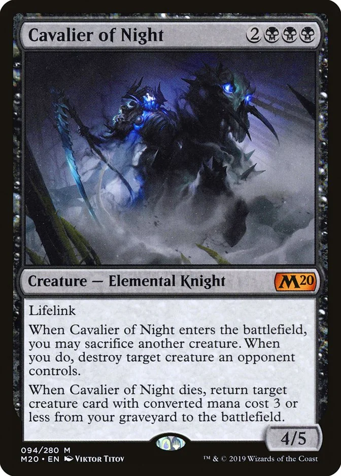 Cavalier of Night 「M20/94」「EN」