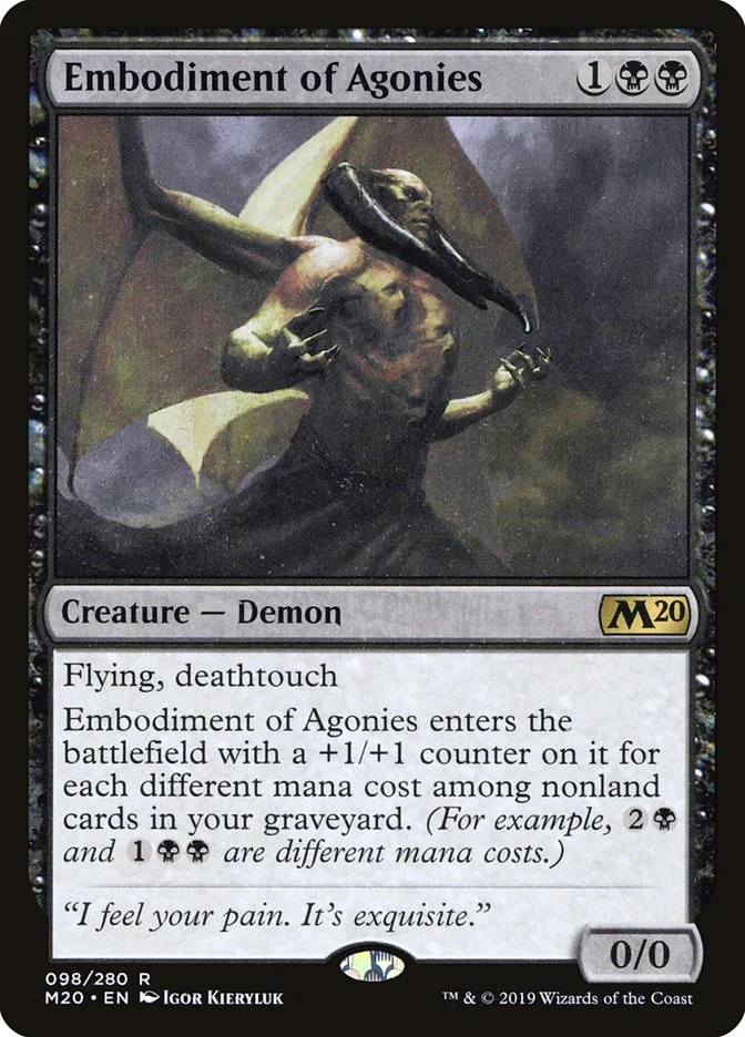 Embodiment of Agonies 「M20/98」「EN」