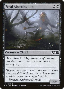 Feral Abomination #101 · Magic: The Gathering