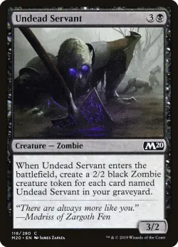 Undead Servant #118 · Magic: The Gathering