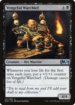 Vengeful Warchief #121 · Magic: The Gathering