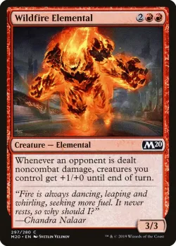 Wildfire Elemental 「M20/297」「EN」
