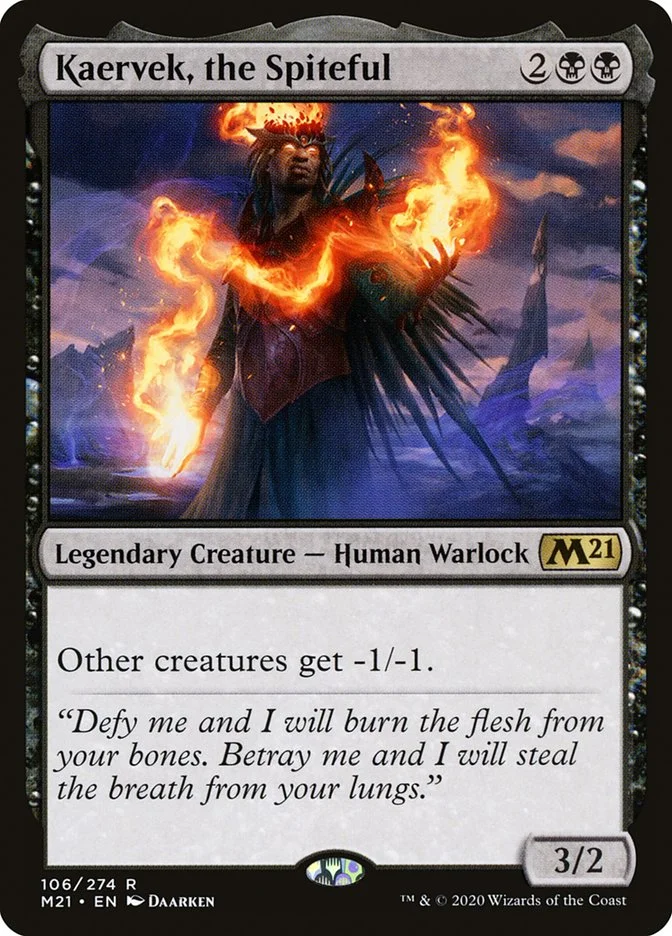 Kaervek, the Spiteful 「M21/106」「EN」