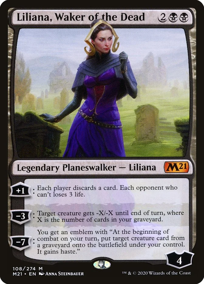 Liliana, Waker of the Dead 「M21/108」「EN」