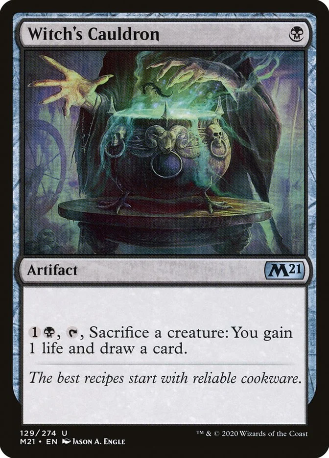Witch's Cauldron 「M21/129」「EN」