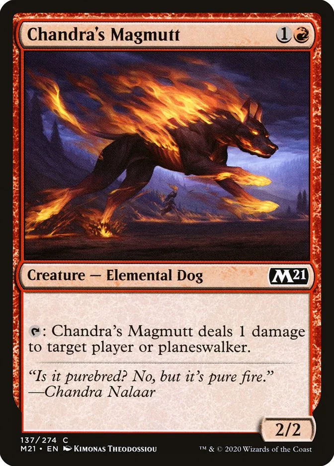 Chandra's Magmutt 「M21/137」「EN」