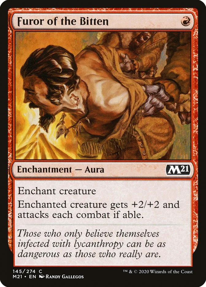 Furor of the Bitten 「M21/145」「EN」
