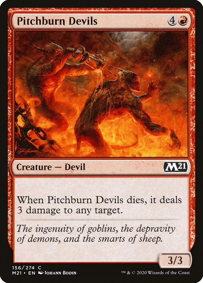 Pitchburn Devils 「M21/156」「EN」