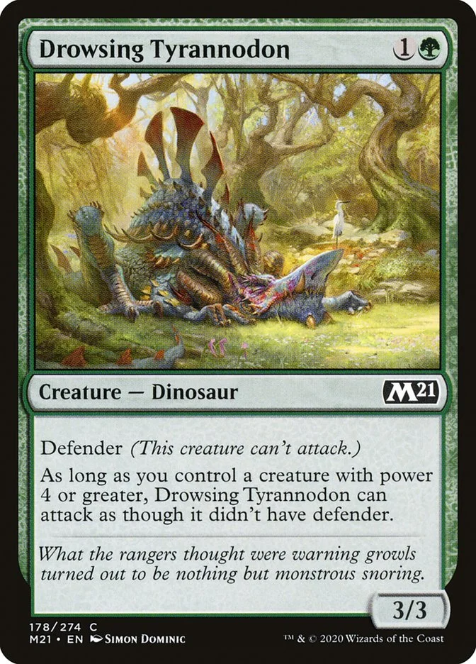 Drowsing Tyrannodon 「M21/178」「EN」
