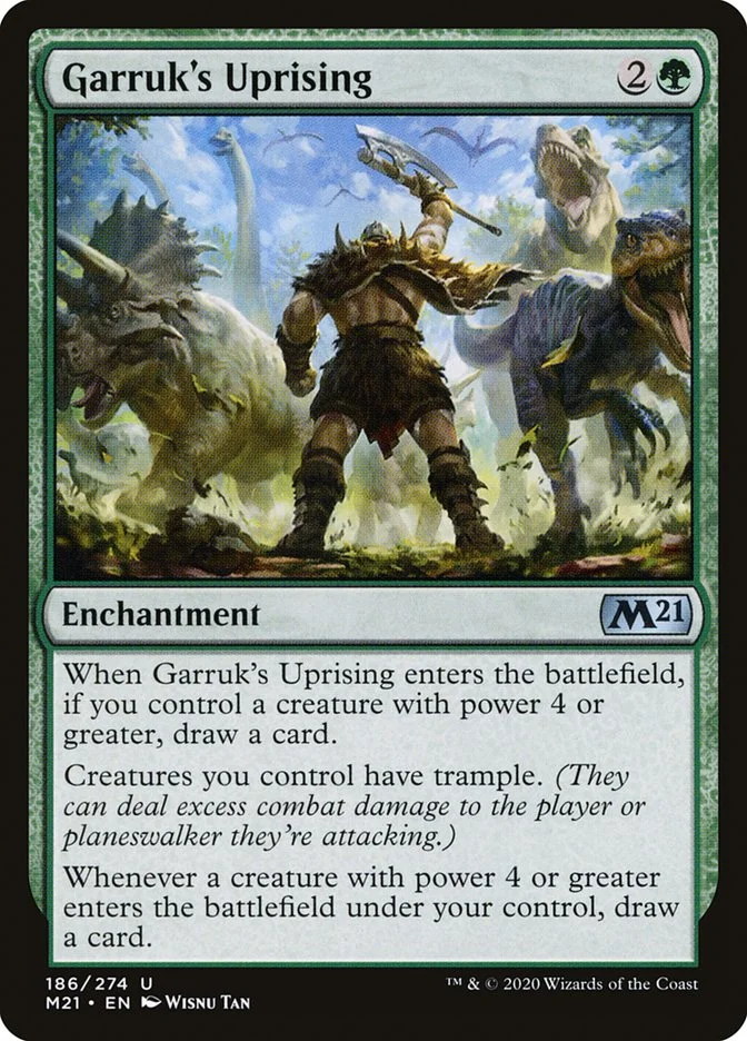 Garruk's Uprising 「M21/186」「EN」