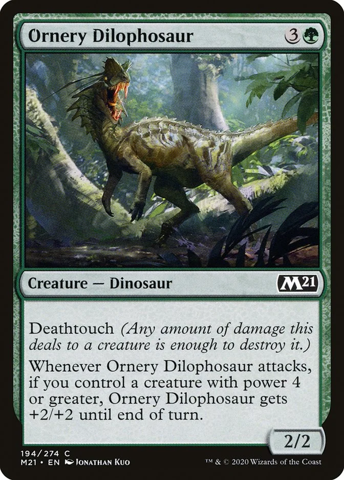 Ornery Dilophosaur 「M21/194」「EN」