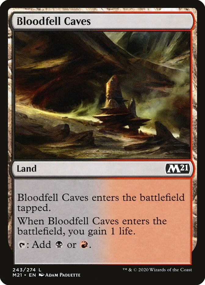 Bloodfell Caves 「M21/243」「EN」