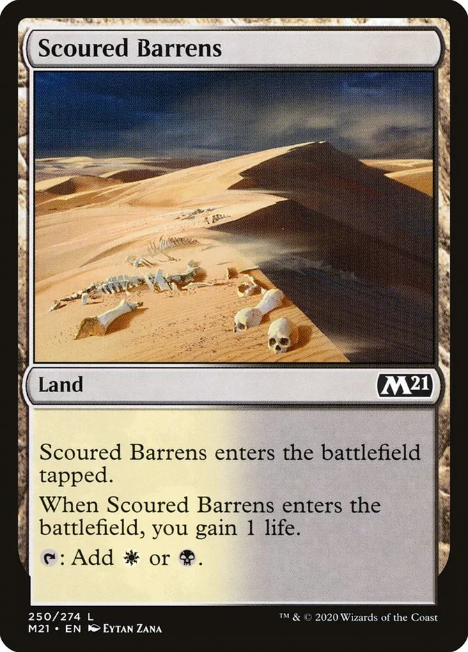 Scoured Barrens 「M21/250」「EN」